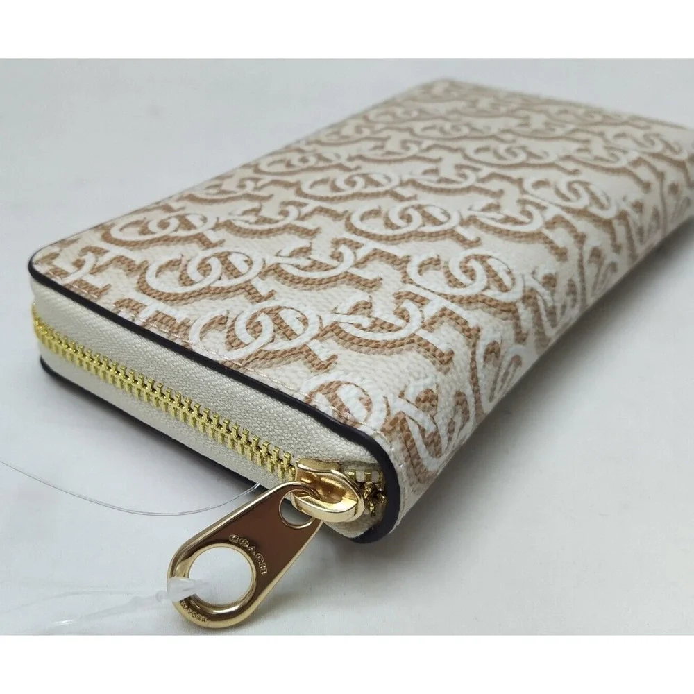 Coach chalk leather